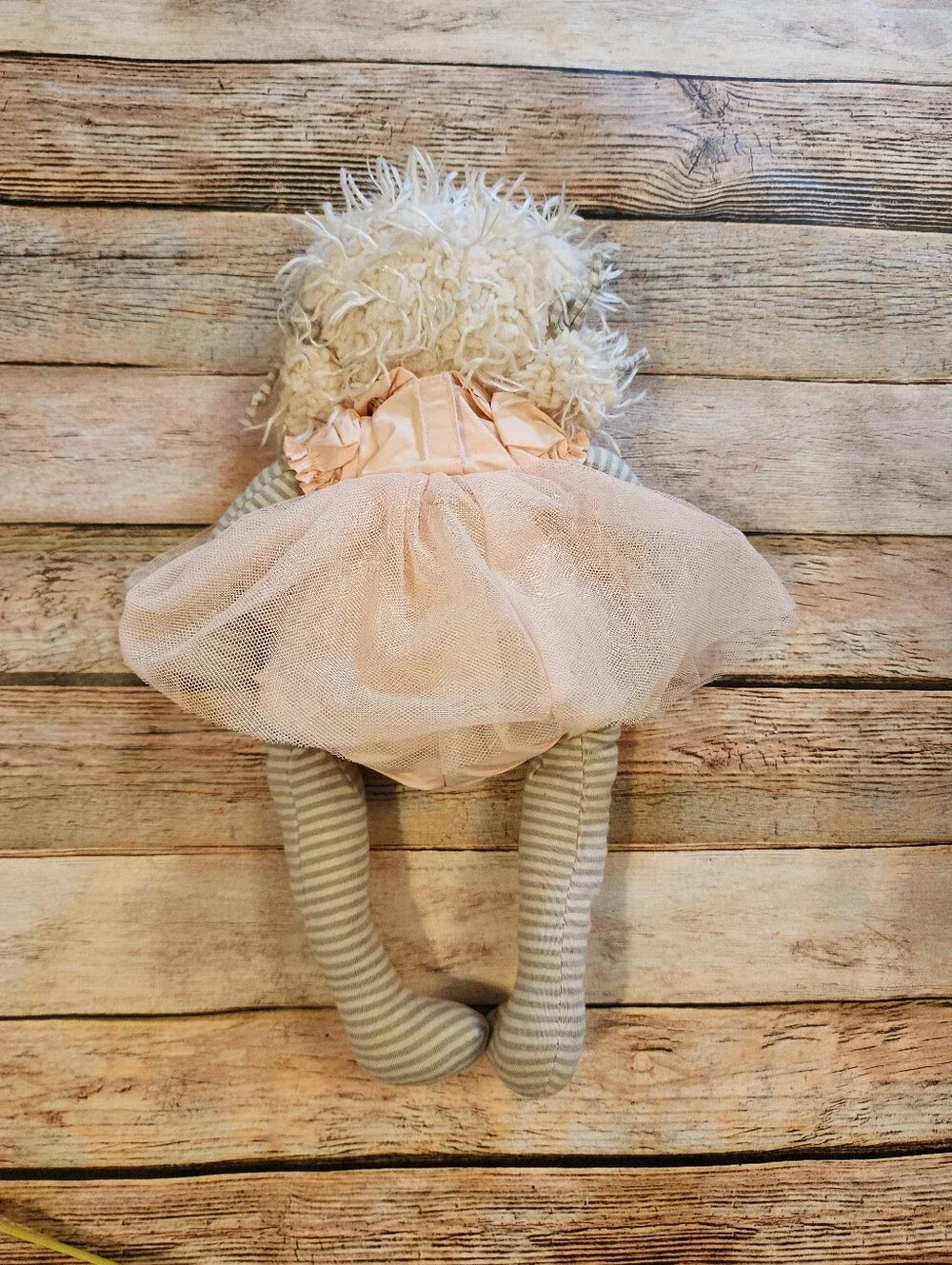 Bunnies By The Bay Elsie A Pretty Girl Is Pretty Inside Plush Doll Pink Tutu 12